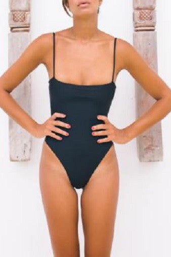 Bayu The Label Ambon One-Piece in Black Front Salamander Shop