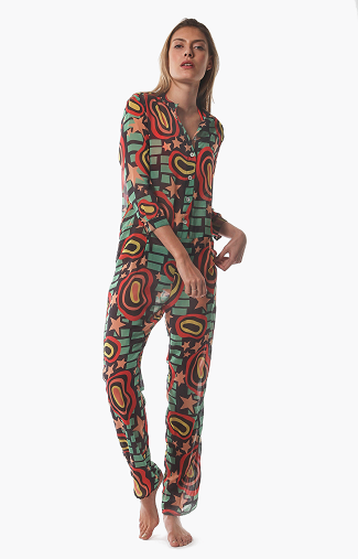 Bower Swimwear Redford Boiler Jumpsuit in ELOI Front Salamander Shop