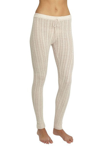 Eberjey Elsa Legging in Truffled Rose Front | Salamander Shop