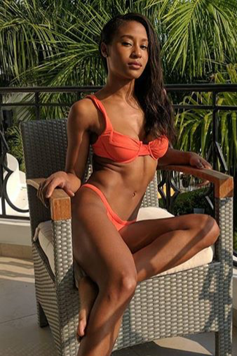 Fella Casanova Top in Aperol Orange Front Salamander Shop
