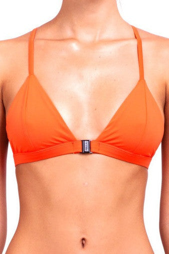 FELLA Louis Top in Aperol Orange Front Salamander Shop