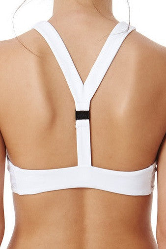 FELLA Peter Pan Top in White Back Salamander Shop