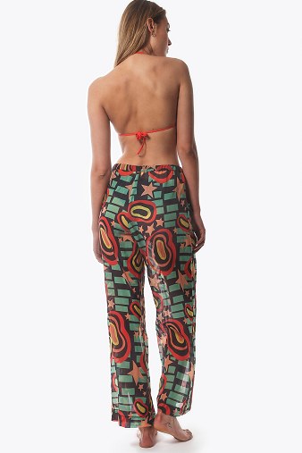 Bower Swimwear Sonny Palazzo Pants Back Salamander Shop