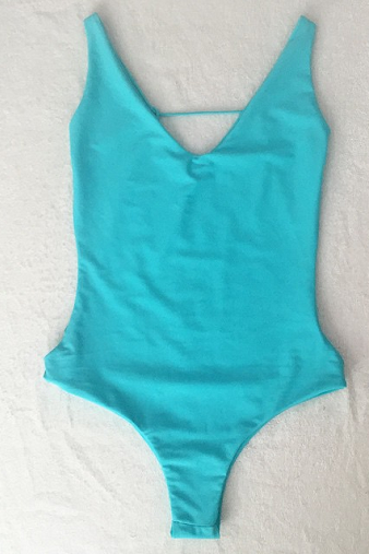 Farron Swim Stradbroke One Piece Blue Caroline | Salamander Shop